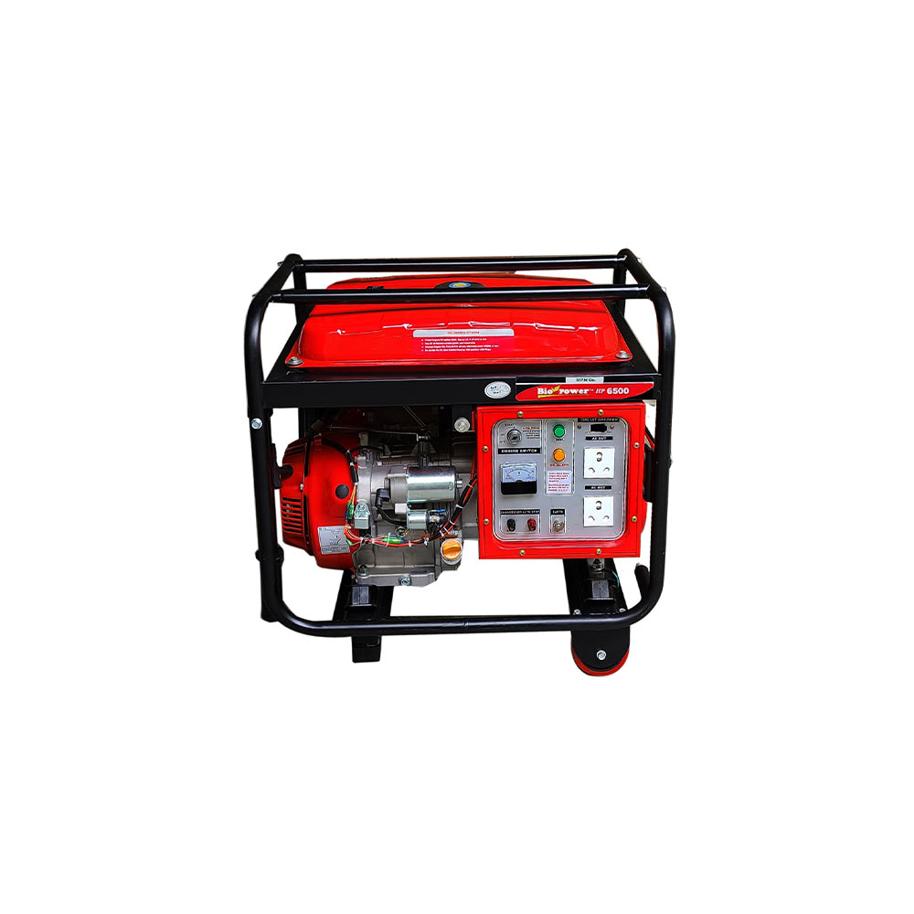 5.5 KVA Portable Generator, Petrol Run, Model HP-6500, Recoil Start